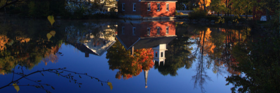 Cover image for post Moonlight on The Harrisville Pond, by DrkBluMountains