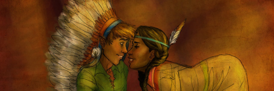 Cover image for post Peter Pan and Tiger Lily, by mhmarie