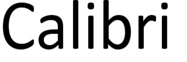 Cover image for post Calibri, by GentaBicaj