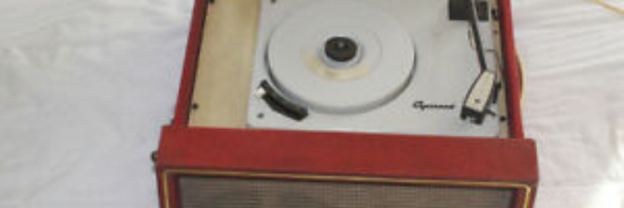 Cover image for post Old Red Record Player, by GaryEnglish