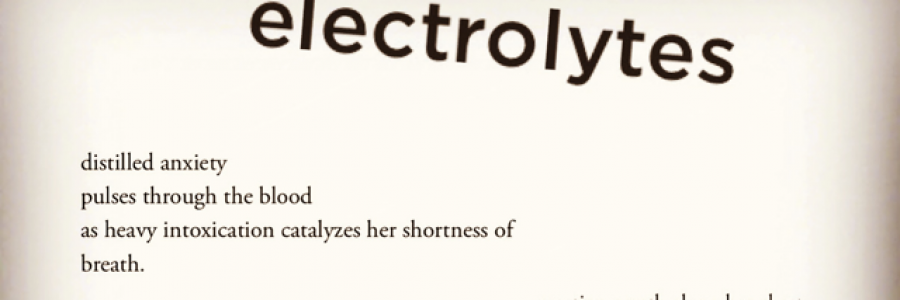 Cover image for post electrolytes, by blurredsenses