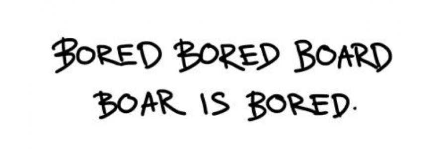 Cover image for post Bored by Board (A Dash of Satire), by Danceinsilence