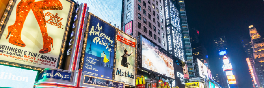 Cover image for post Broadway Show Tunes To Tune Up Your Writing, by Danceinsilence