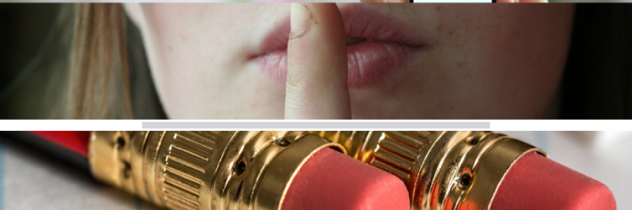 Cover image for post Deafening Silence/Faithful Eraser, by 1912writer