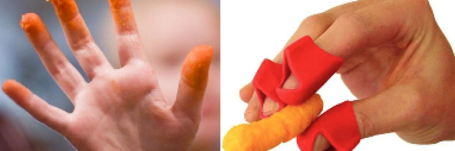 Cover image for post Cheesy Food Finger Covers, by MariAntoinette