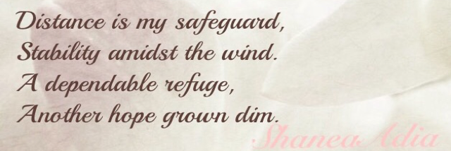 Cover image for post Distance, by ShaneaAdia