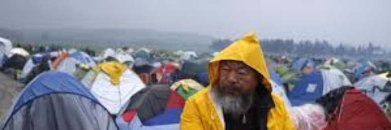 Cover image for post no room at the inn /Ai WeiWei protests, by wordSwork