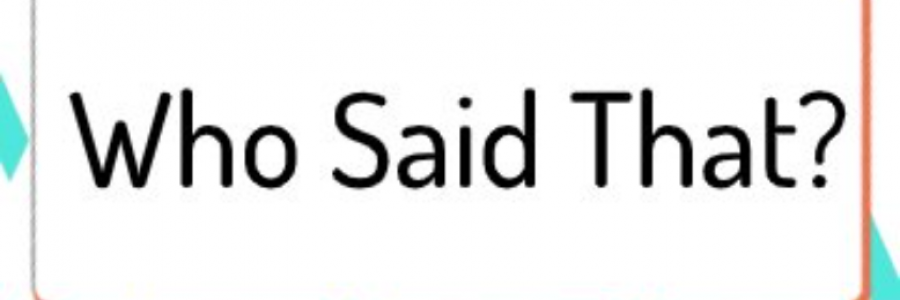 Cover image for post # 8: So who Said …, by Danceinsilence