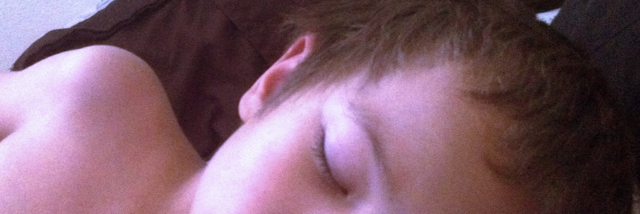 Cover image for post Sleeping boy, by MaddyMariposa