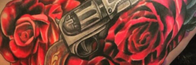 Cover image for post Gun In The Roses, by derickijohnson