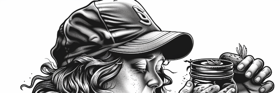 Cover image for post She Liked Pickles & Pickleball, by Aely