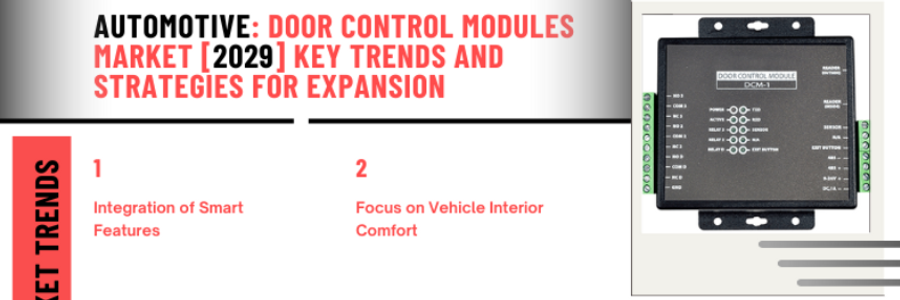 Cover image for post Door Control Modules Market [2029] - Analysis, Trends, & Insights
, by tuvia