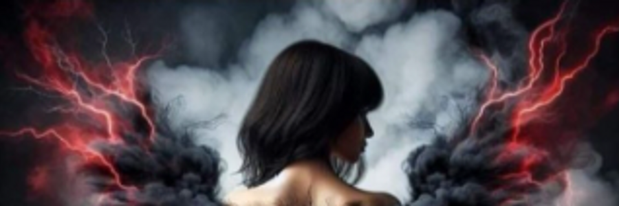 Cover image for post She of Shadowed Wings, by poembyselly