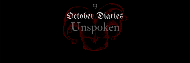 Cover image for post October Diaries: Unspoken, by Harlequin