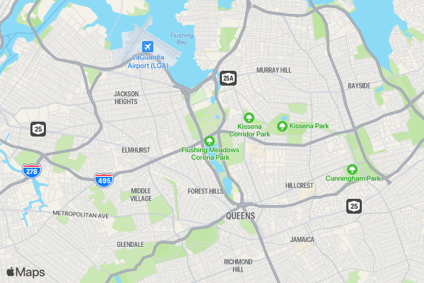 2019 Race for Freedom location map image