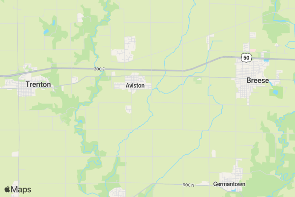 Aviston Reagle Eagle location map image