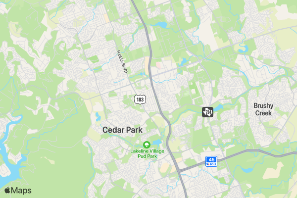 Brain Power 5K/10K location map image