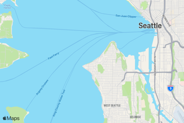 Cosmo 7K & 5K Seattle location map image