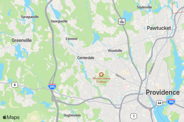 Gay 5K - Providence location map image