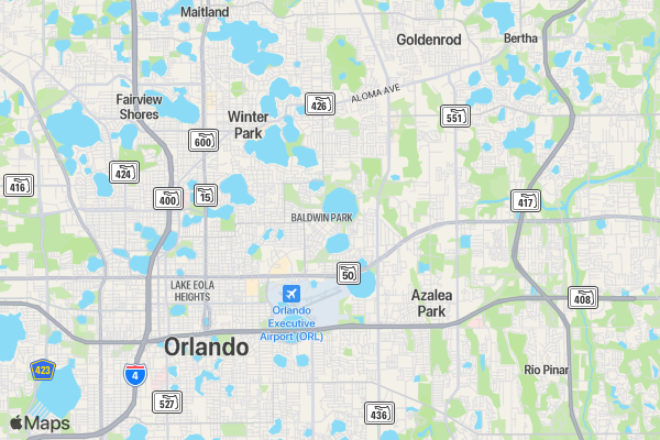 Head for the Cure - Orlando location map image