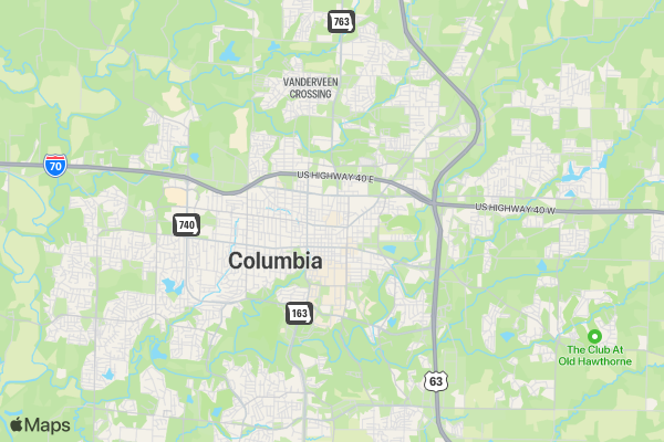Run for The Pink 5k location map image