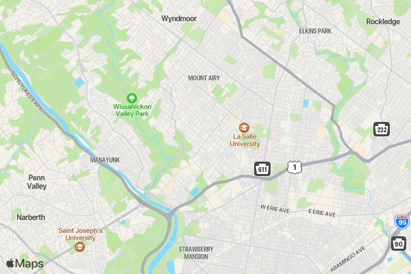 RUN GERMANTOWN location map image