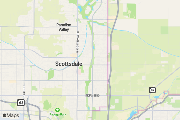 Start 2024 by Running 5K/10K/13.1 PHOENIX location map image
