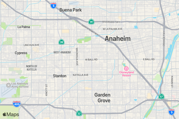 Western Color Run location map image