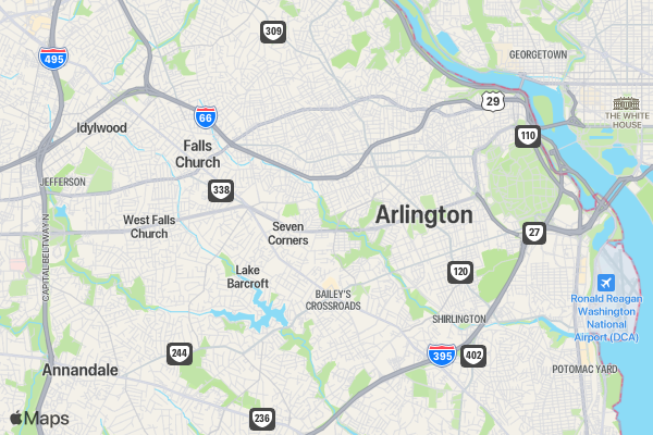 YLF Race For D.C. Kids 5K location map image