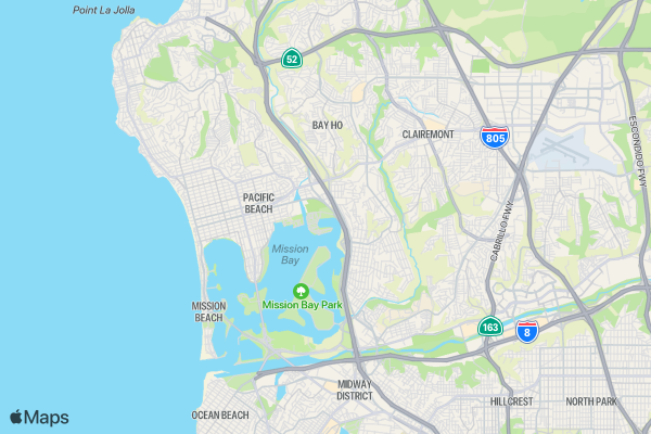 Zero Prostate Cancer Run/Walk- San Diego 2022 location map image