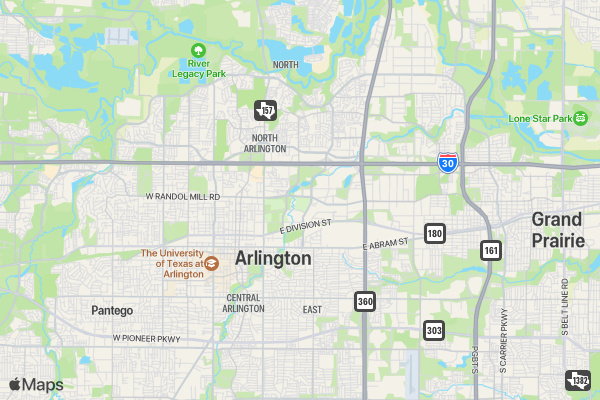 Zombie 5k/1mi Fun Run location map image