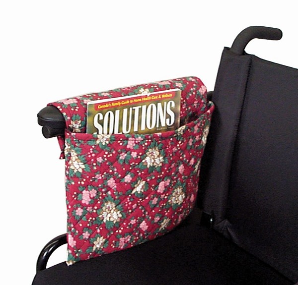 QUILTED WHEELCHAIR ARM POUCH Regency Medical Supplies