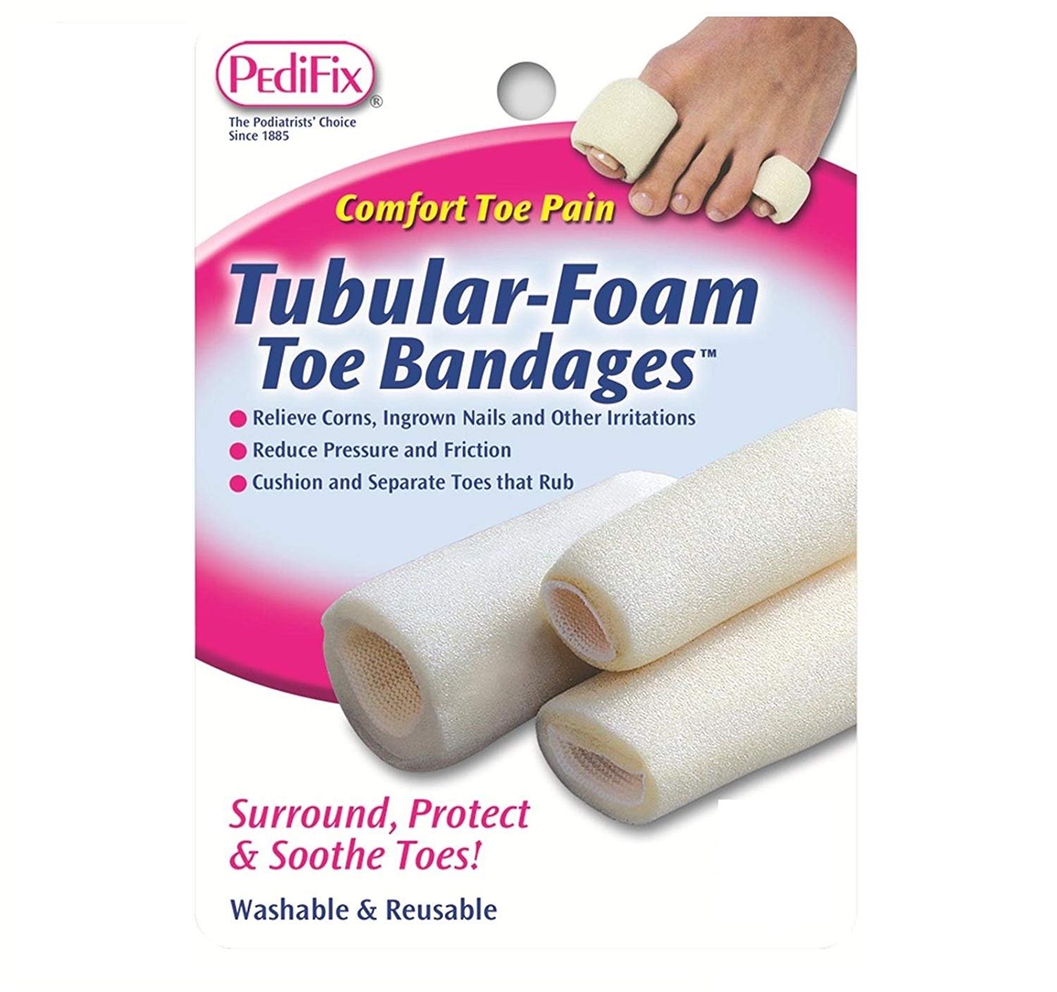 SU TOE TUBULAR FOAM LARGE Regency Medical Supplies