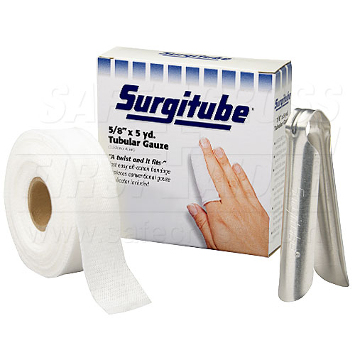TUBE GAUZE 5/8" X 5YD W/ APPLICATOR Regency Medical Supplies