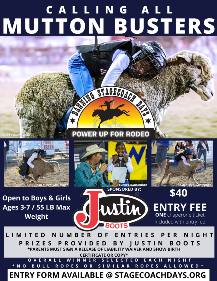 Banning Mutton Bustin Form 09/09/2025 Rodeo Information