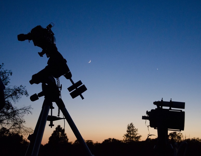 Covington park stargazing