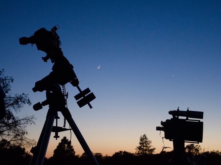 Covington park stargazing