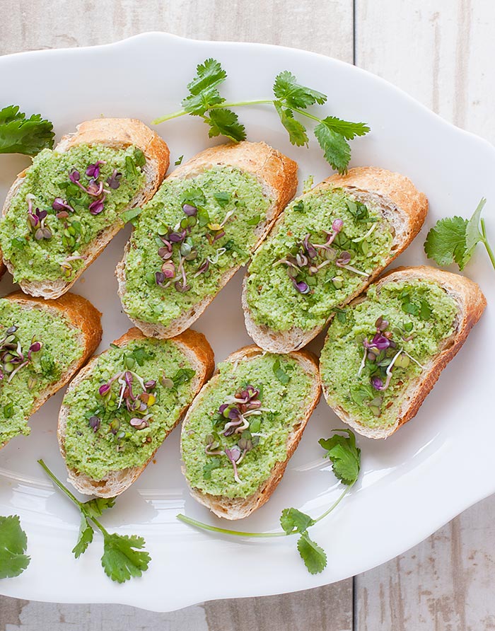 Broccoli Stem Pesto from Soupaddict.com