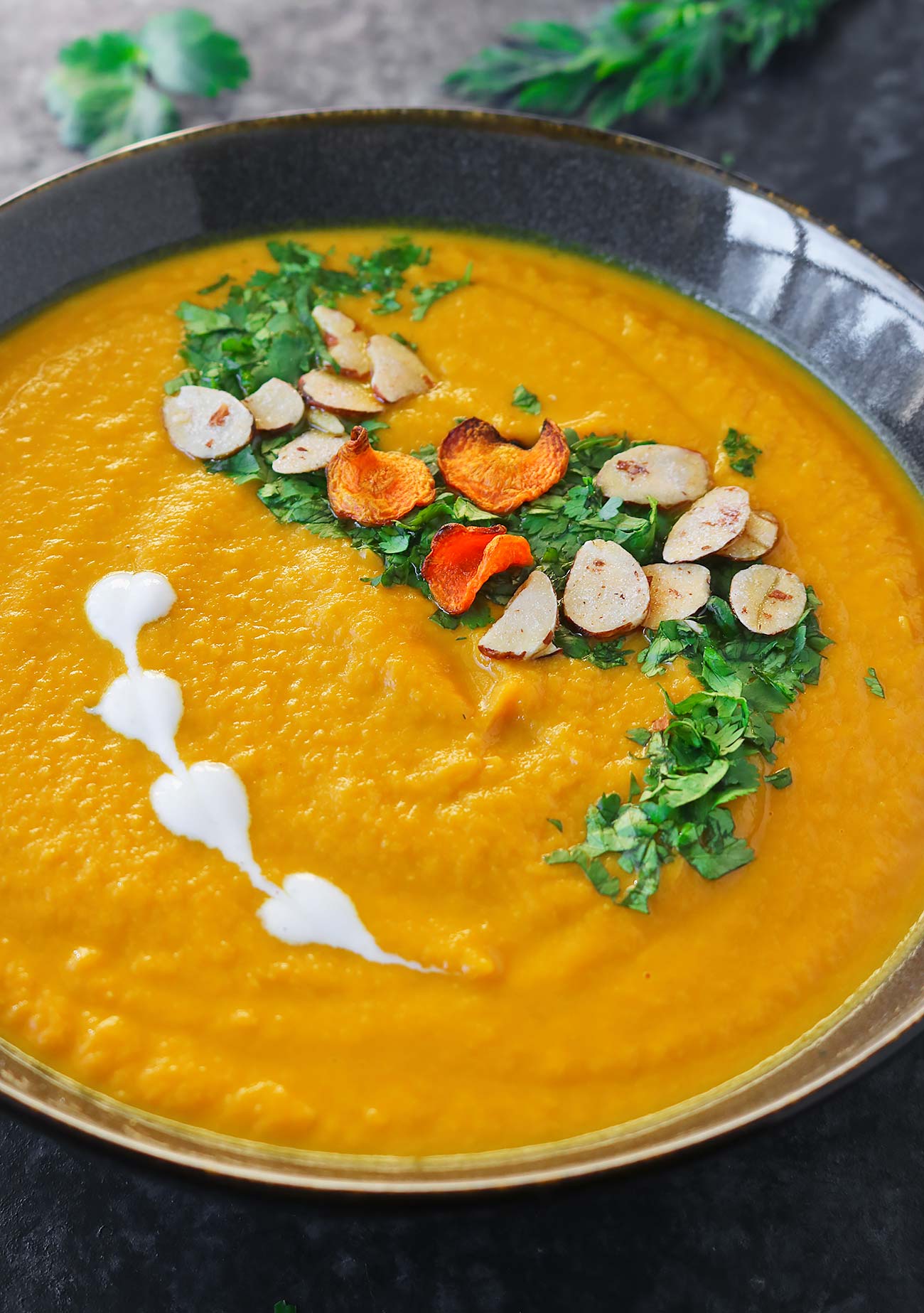 Carrot Turmeric Miso Soup