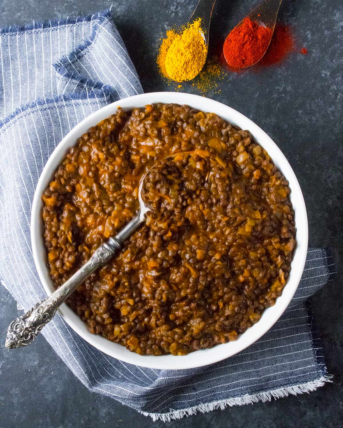 Curried Lentil Stew from SoupAddict.com