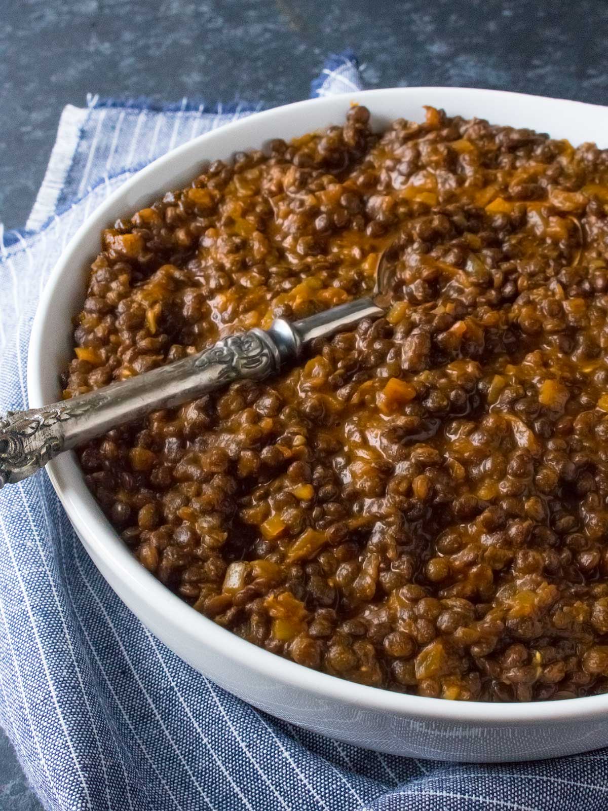 Curried Lentil Stew from SoupAddict.com