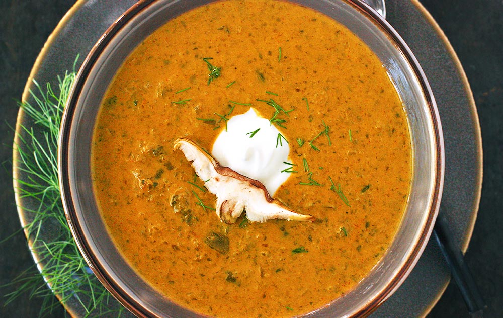 Hungarian Mushroom Soup Mushroom Bisque