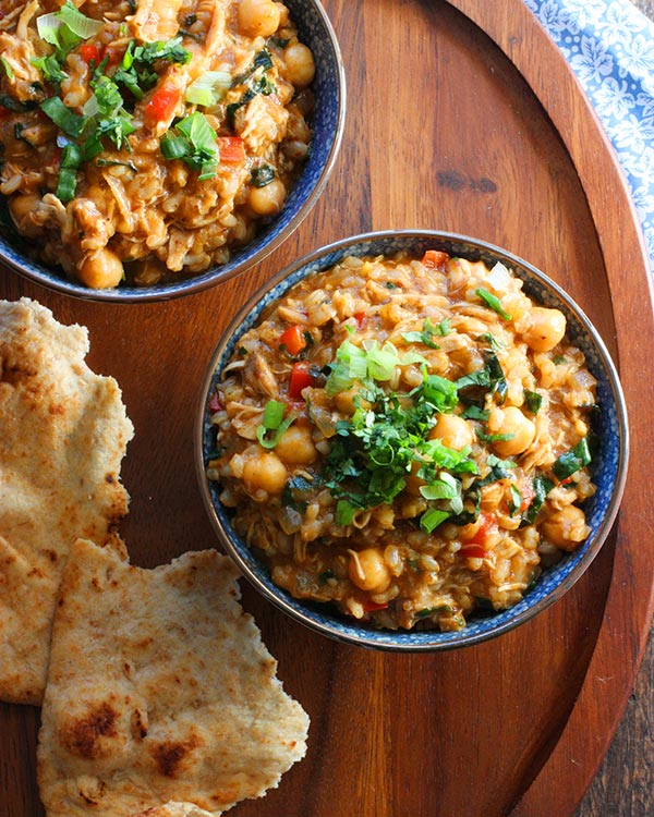 Thai Fusion Chickpea Stew from @SoupAddict