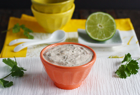 Wickedly good fish taco sauce | SoupAddict.com Wickedly good fish taco sauce | SoupAddict.com