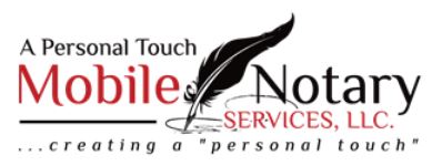 A Personal Touch Mobile Notary Services LLC.