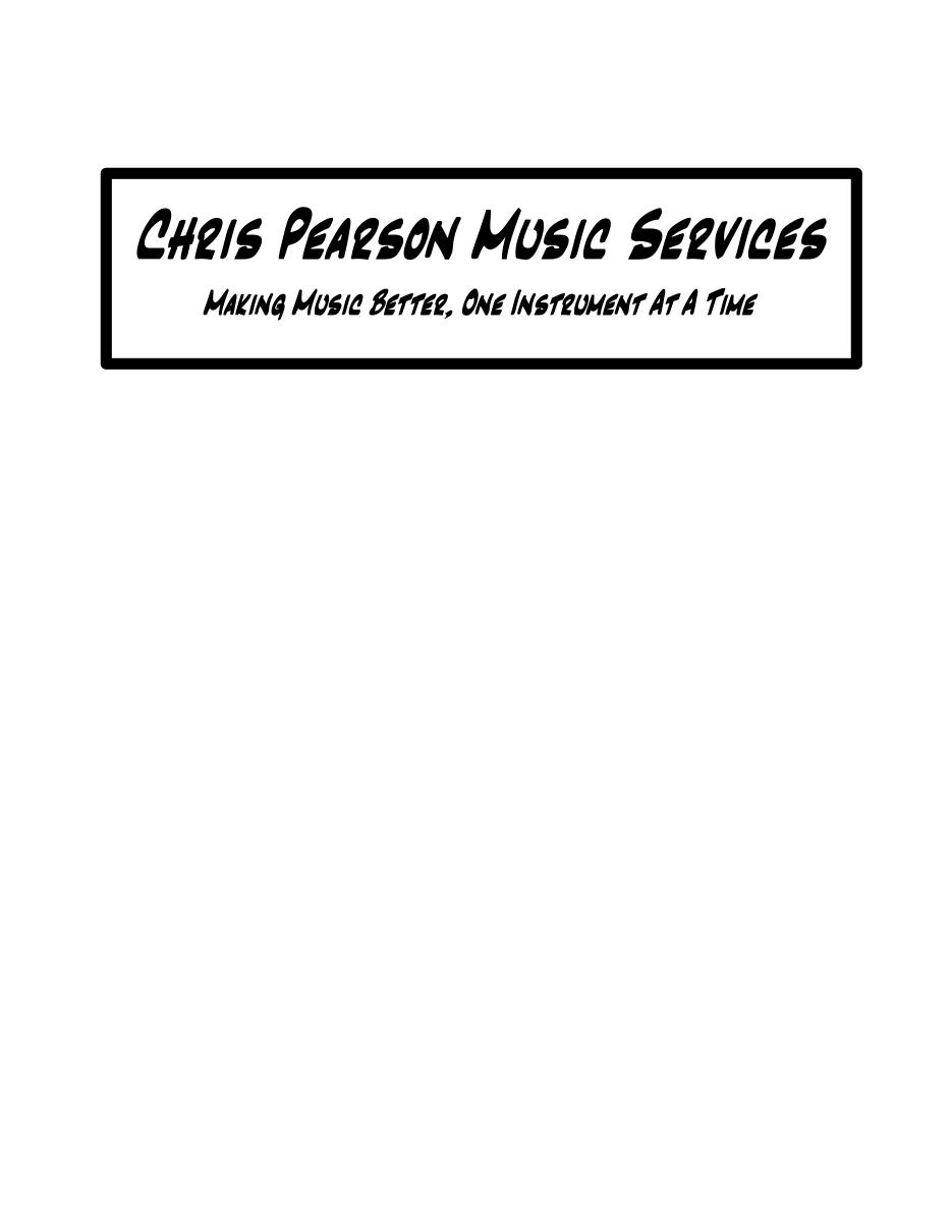 Chris Pearson Music Services