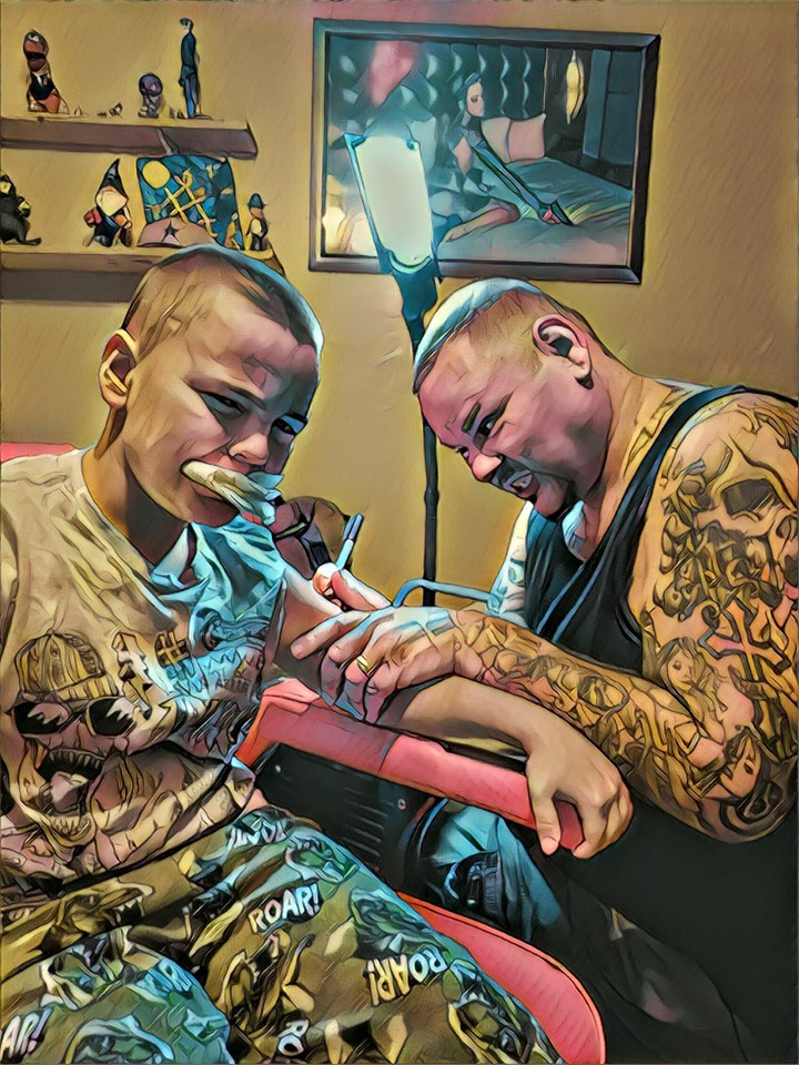 Big Junior's Tattoos