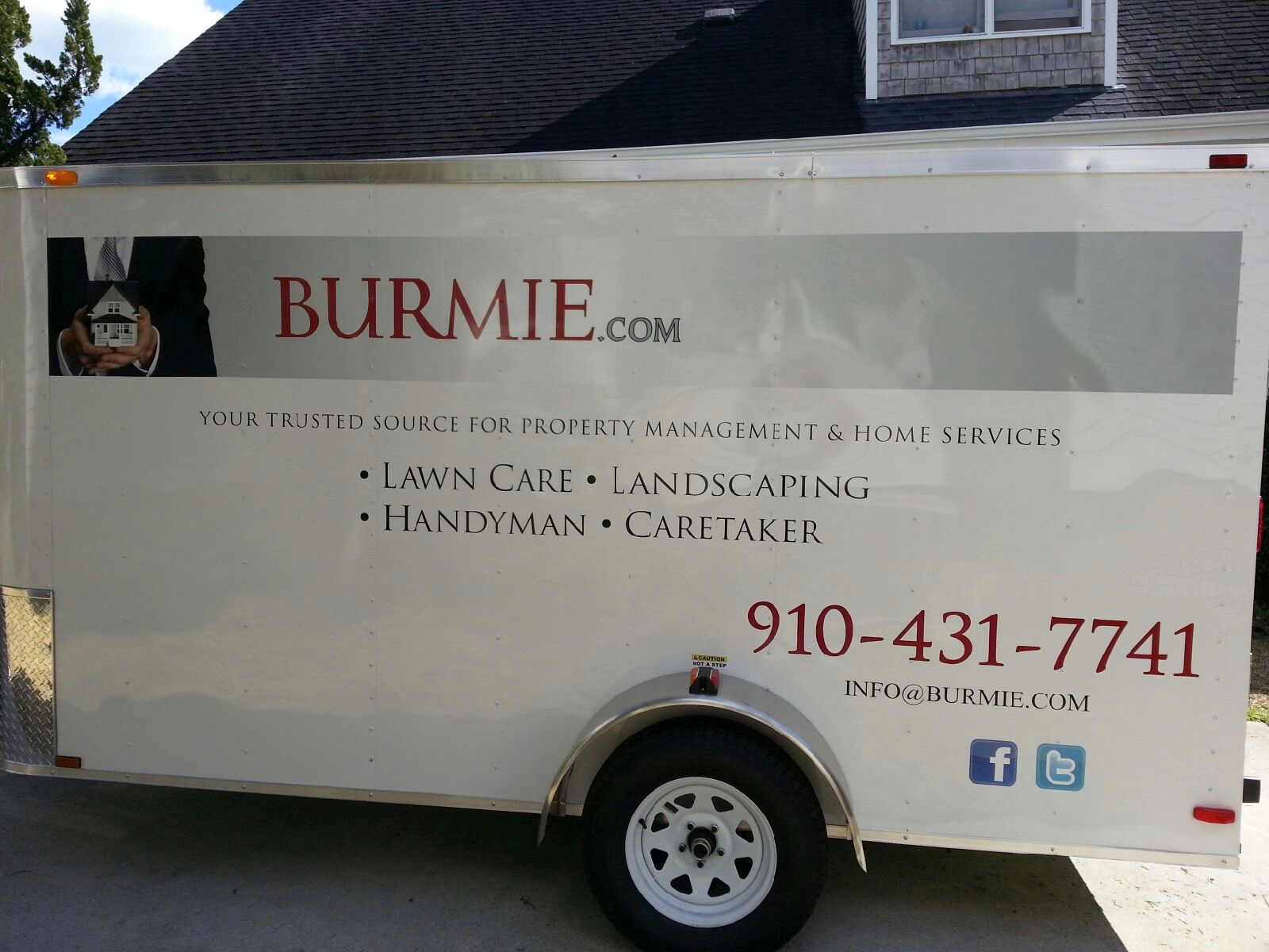 BURMIE Lawn Care Landscaping Handyman Caretaker Services