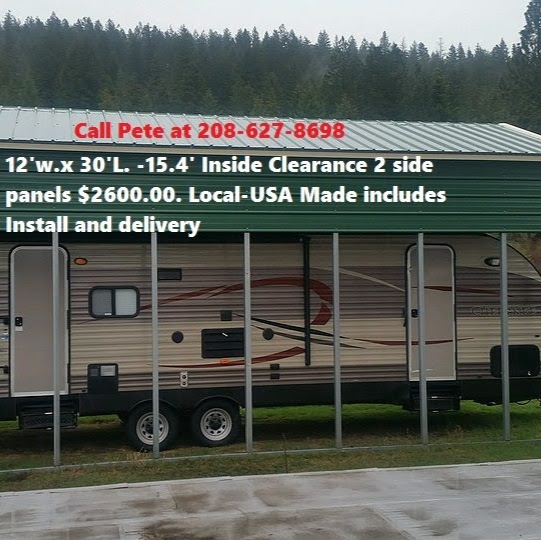 Rv and Carports for Less in Cocolalla, ID 83813 (208) 6...