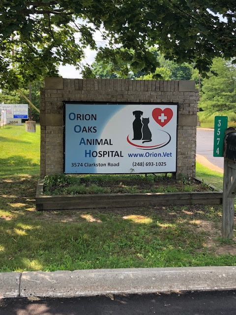 Orion oaks animal hospital
